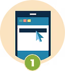 Widok telefonu i strony internetowej do zamówienia badań gleby